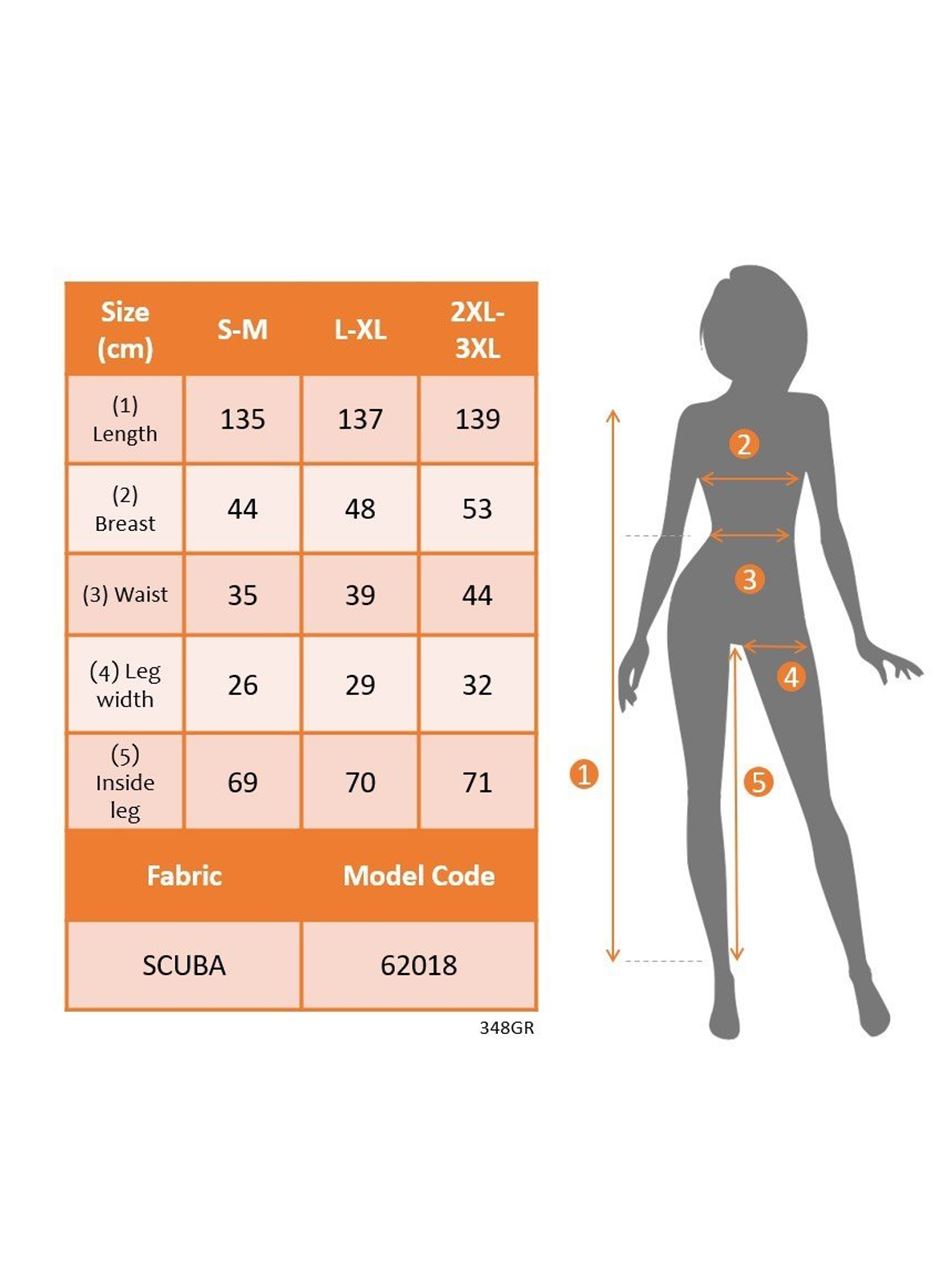 Kadın Uzun Kollu önden Fermuarlı Parmaktan Geçmeli Leopar Desenli Dalgıç Tulum