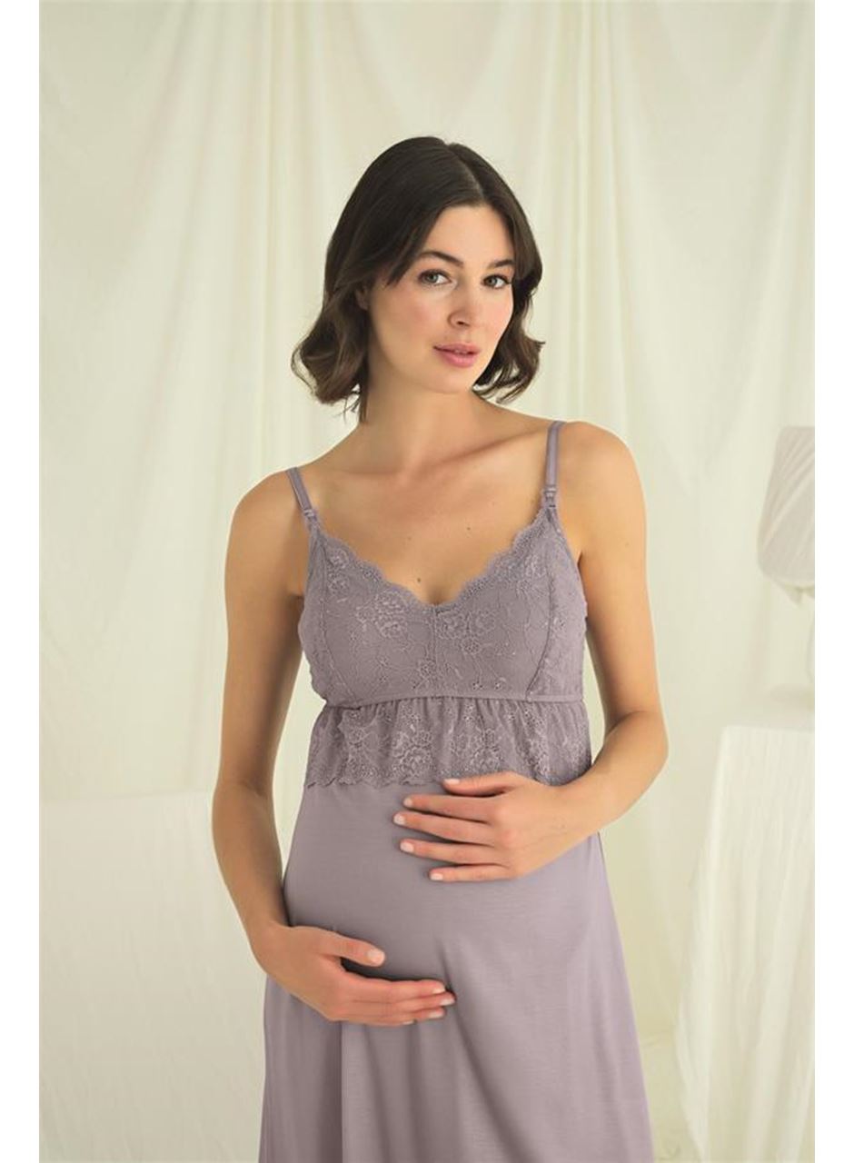 Dantelli Hamile Lohusa Sabahlık Takımı