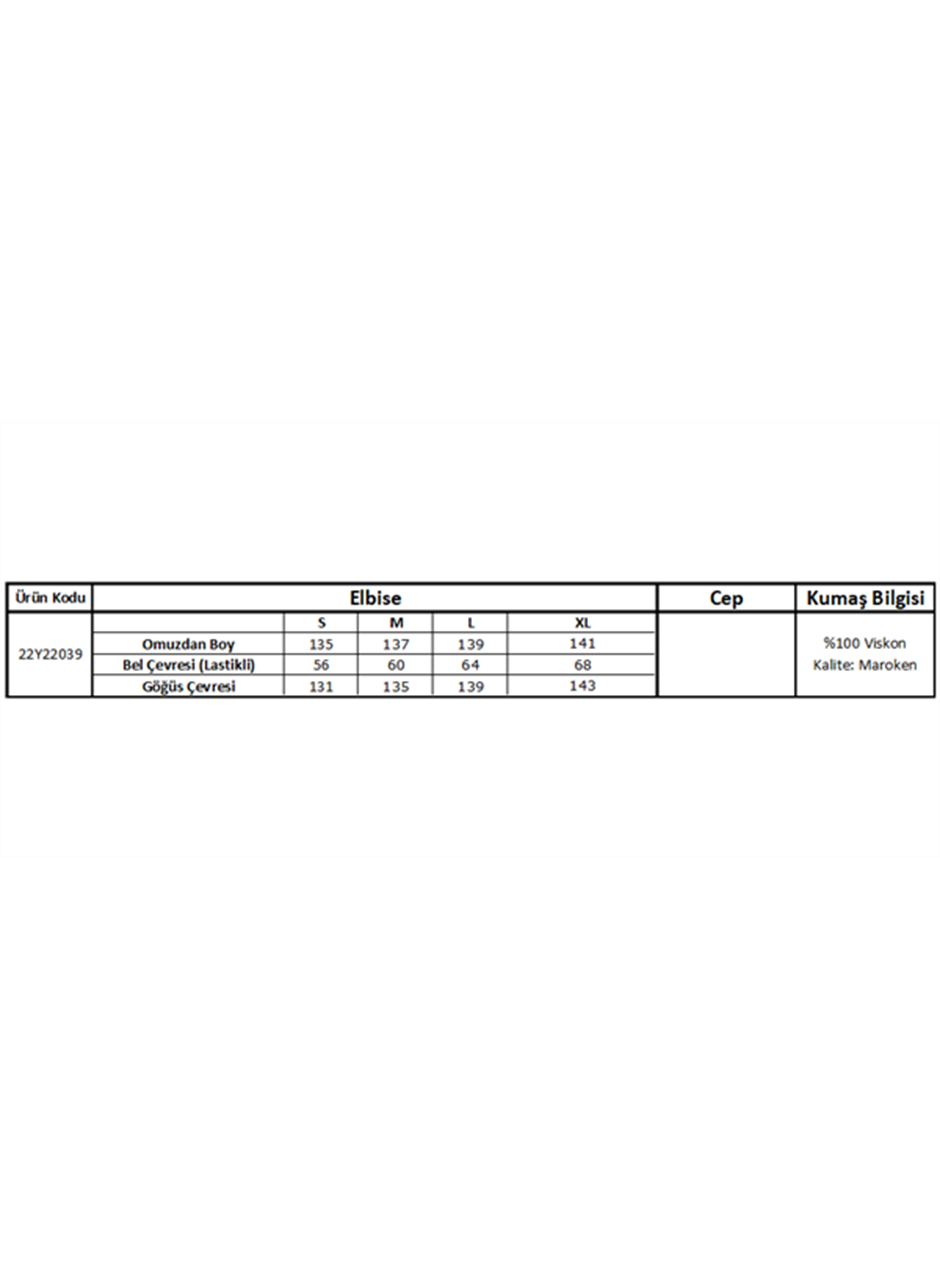 %100 Viskon Puantiye Desenli Kuşaklı Elbise