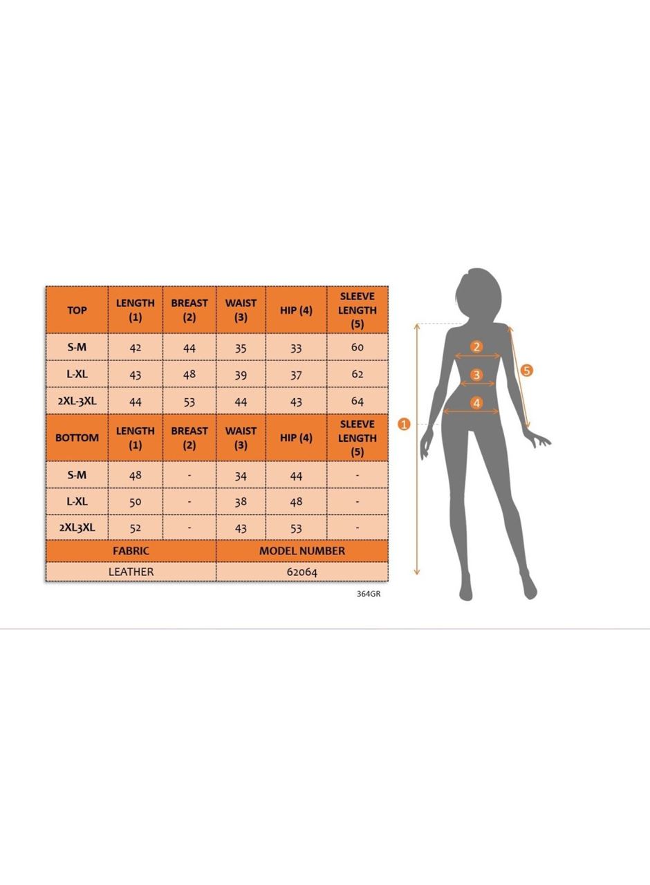 Kadın Uzun Kollu önden Fermuarlı Kısa Deri Ceket Ve Etek Ikili Takım
