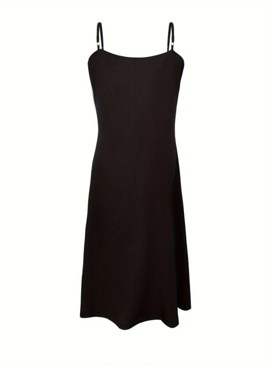 Kadın Ip Askılı V Yakalı Desenli Süprem Maxi Elbise