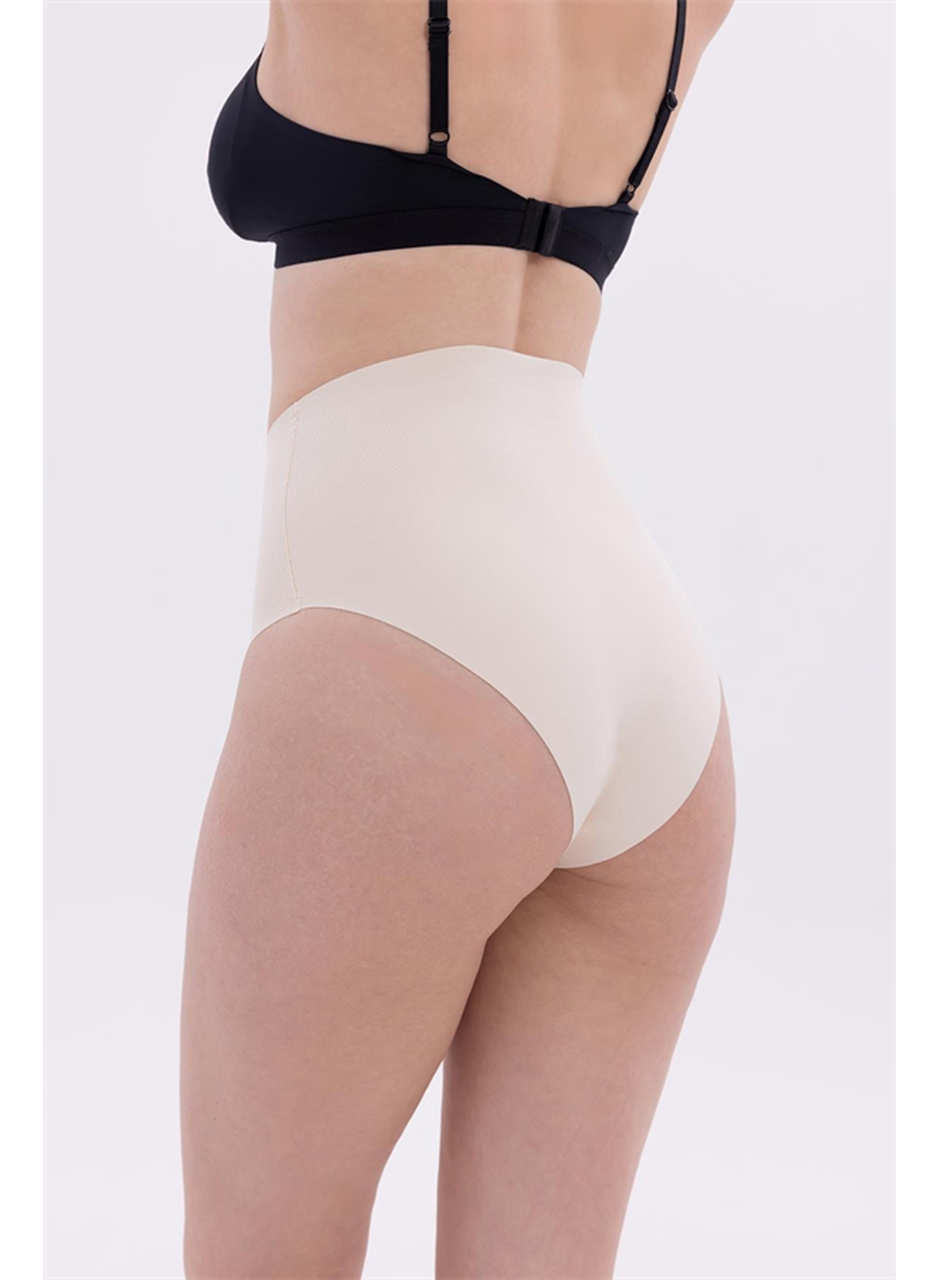 Ten MI EMAY 2704 Lazer Kesim Yüksek Bel Hayalet Külot