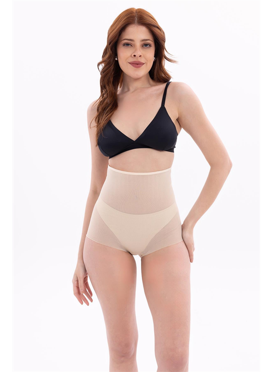 Ten MI EMAY 2706 Lazer Tül Toparlayıcı Slip Hayalet Korse