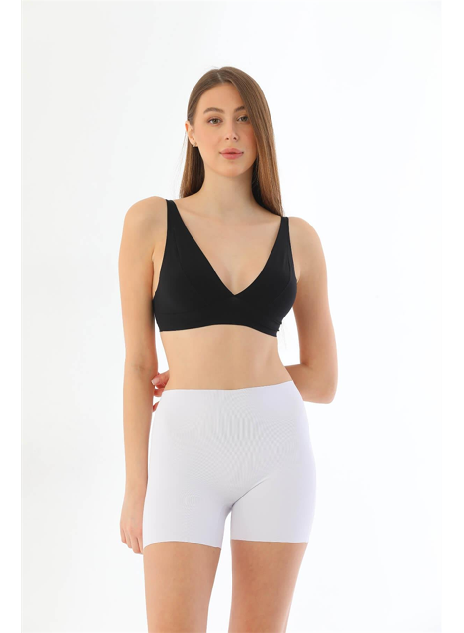 Beyaz MI 2703 Lazer Kesim İz Yapmaz Hayalet Boxer