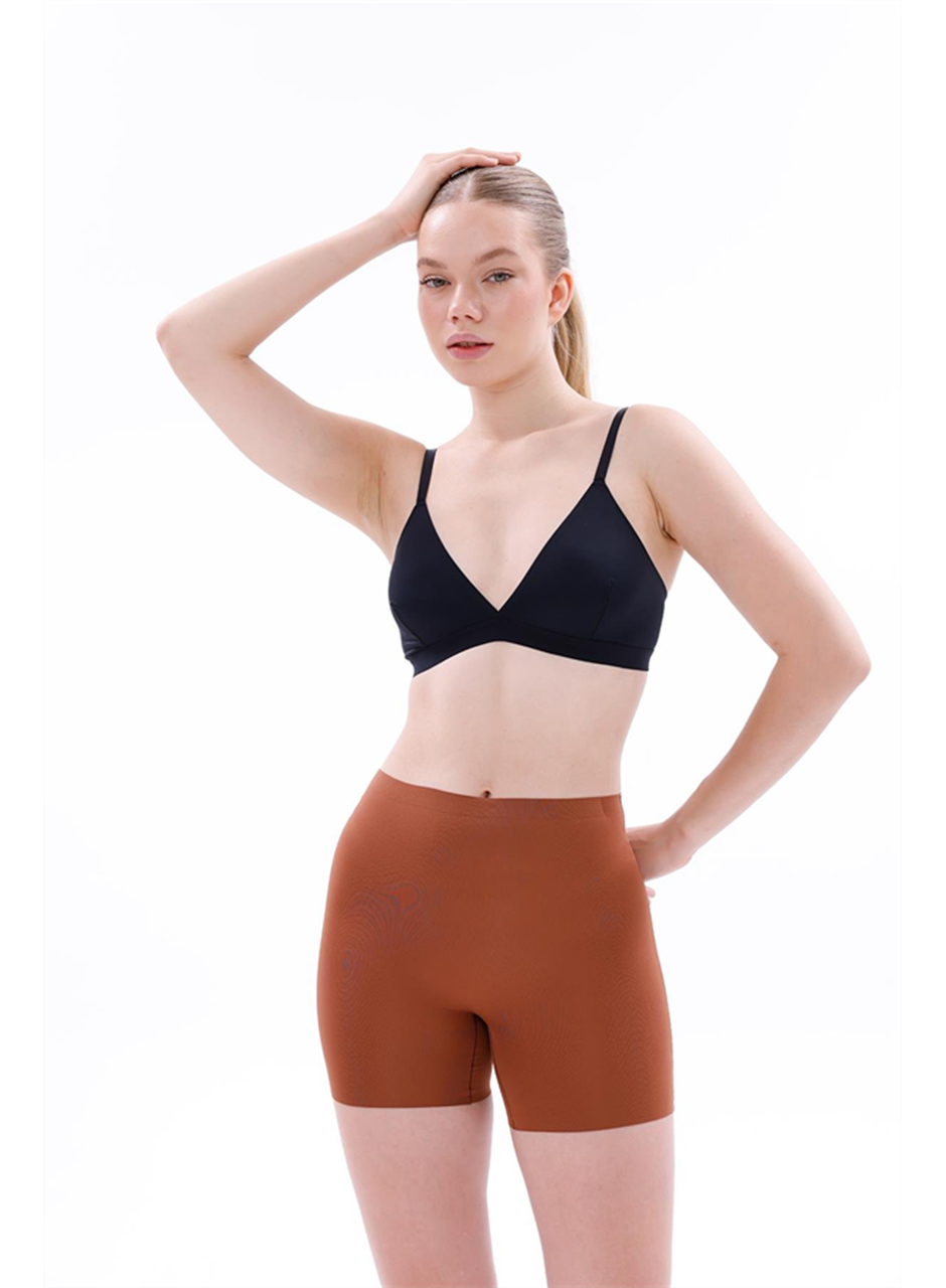 Kahverengi MI 2703 Lazer Kesim İz Yapmaz Hayalet Boxer