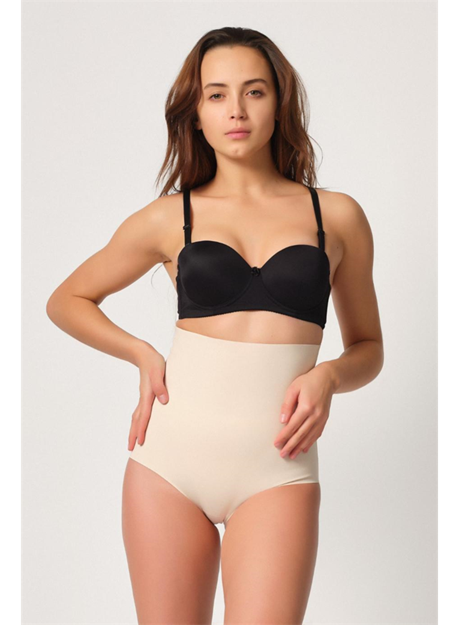 Ten MI Emay 2708 Lazer Yüksek Bel Kesim Slip Hayalet Korse