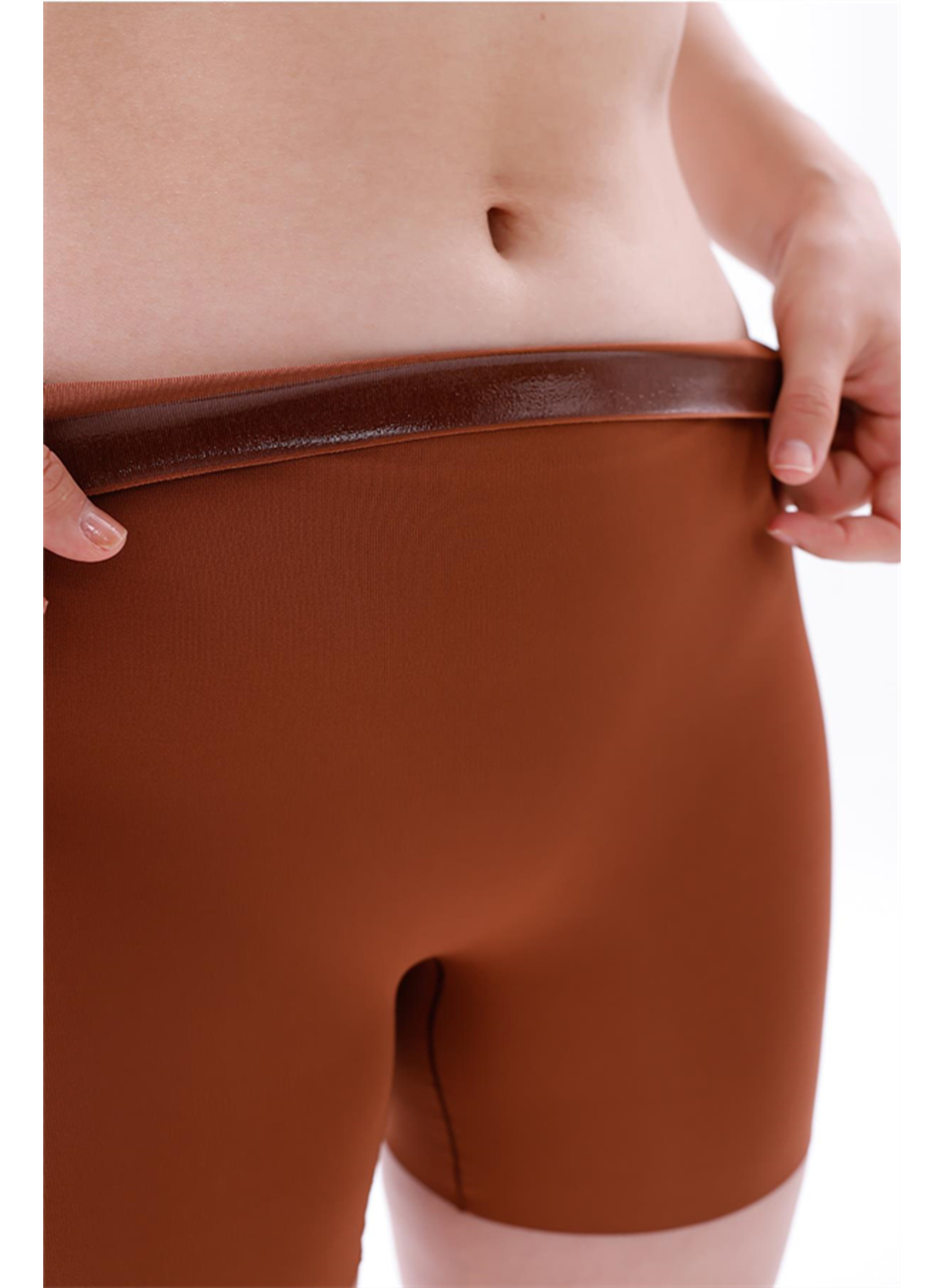 Kahverengi MI 2703 Lazer Kesim İz Yapmaz Hayalet Boxer