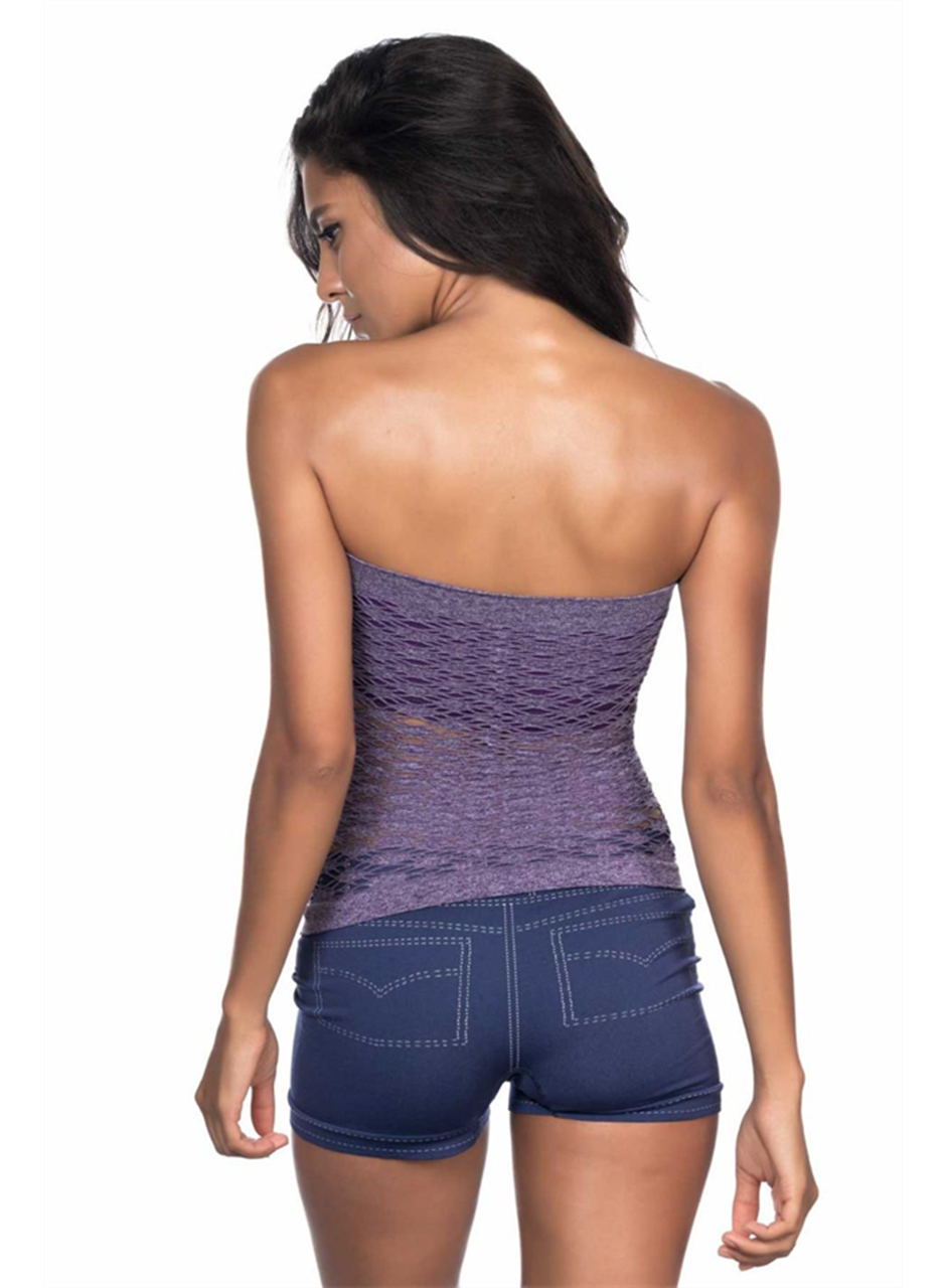 Mor MI Emay 5034 Fantazi Büstiyer Atlet Korse