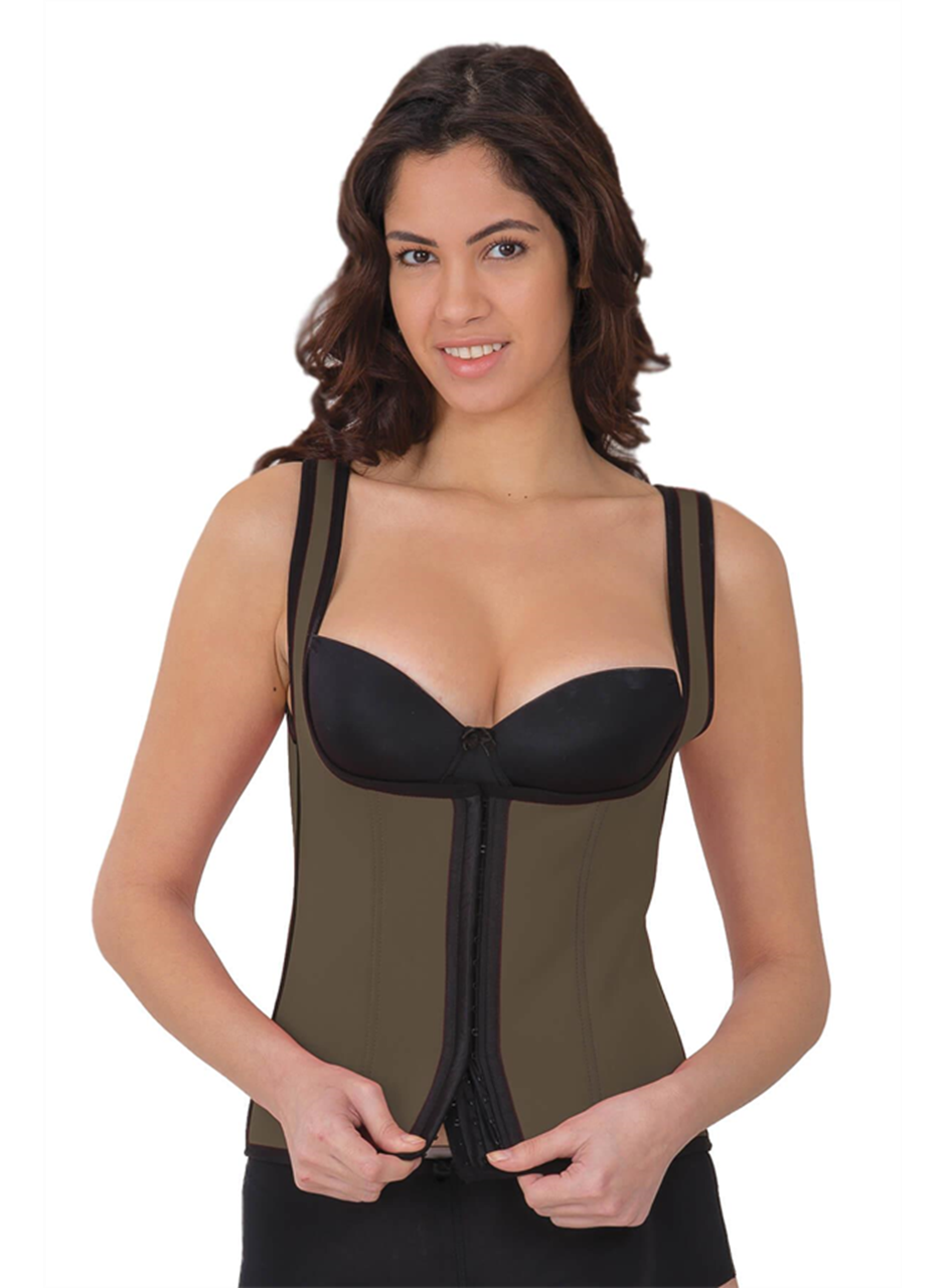 Ten MI 9173 Terletici Agraflı Göğsü Açık Atlet Korse