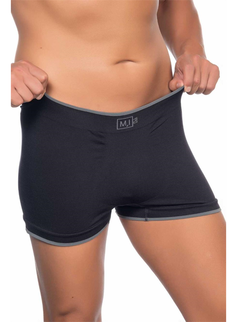 Siyah MI Emay 2104 Soft Erkek Boxer