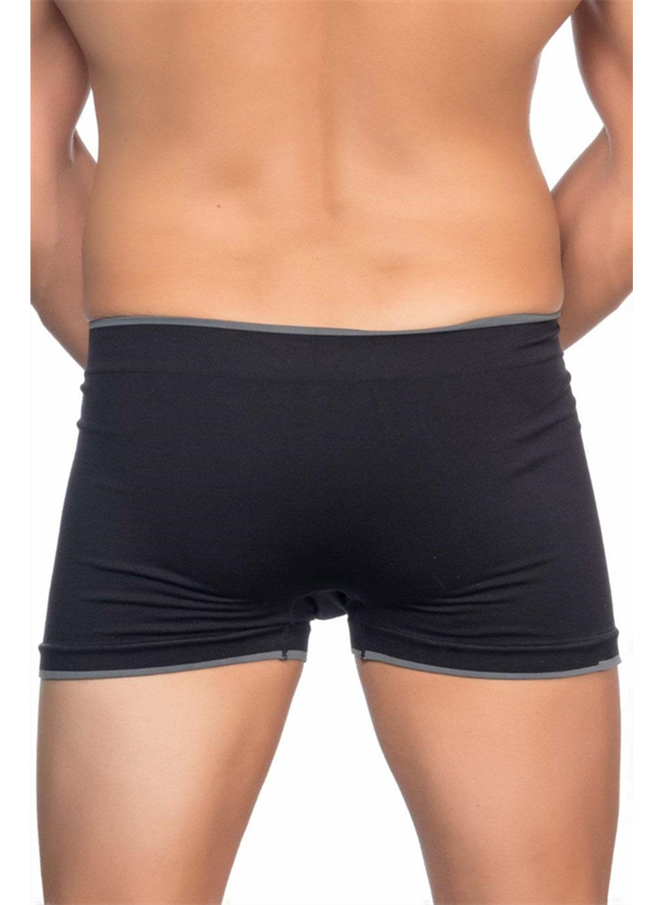 Siyah MI Emay 2104 Soft Erkek Boxer