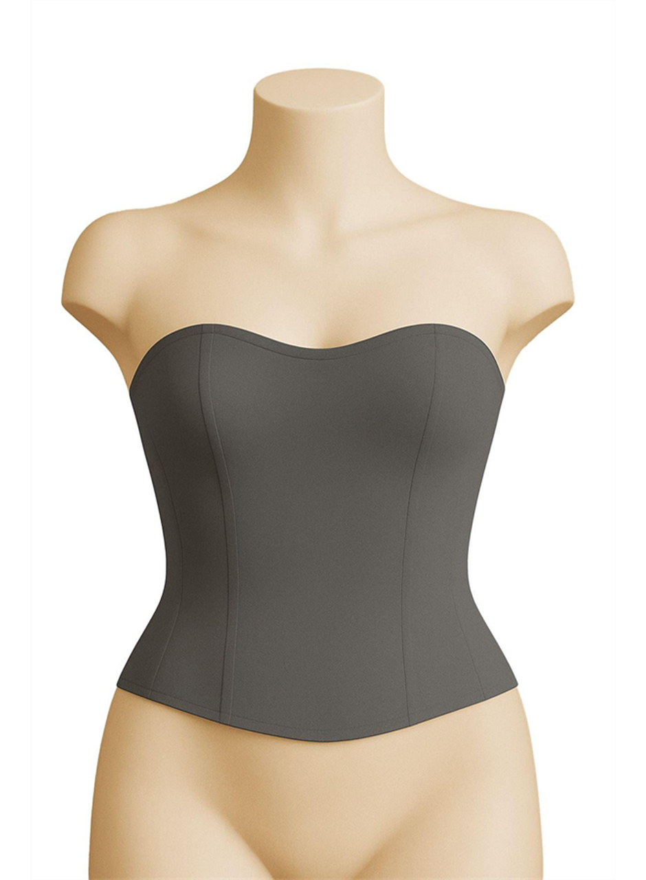 Gri MI Emay 9155 Terletici Korse Büstiyer