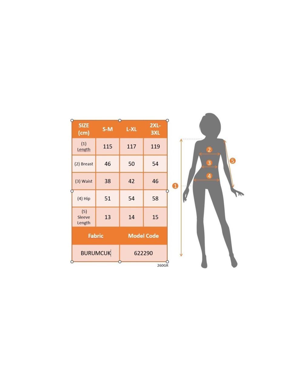 Kadın Kısa Kollu V Yakalı önden Düğmeli Bürümcük Midi Elbise