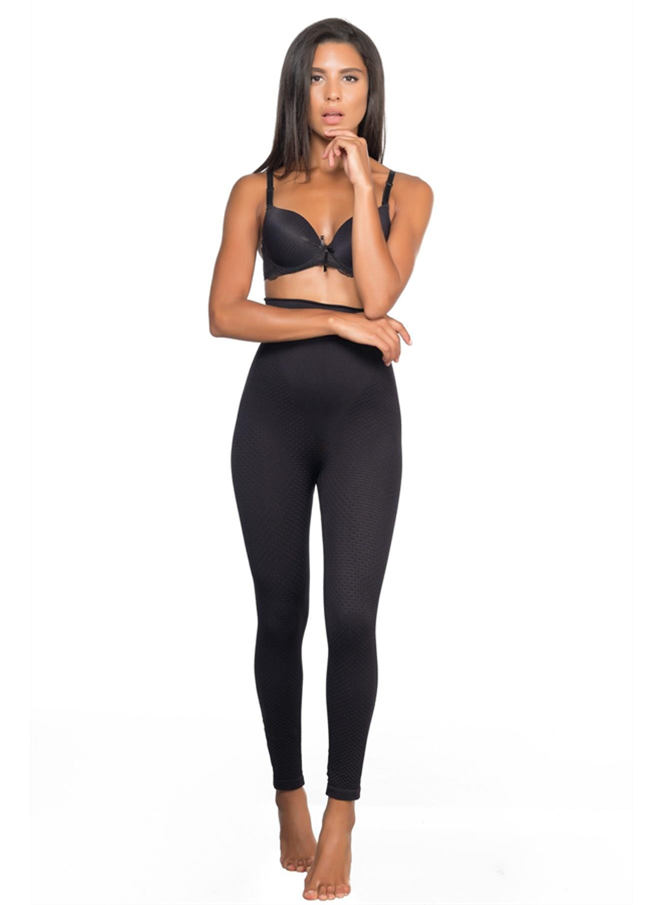 Siyah MI Emay 2045 Anti Selülit Tayt Korse