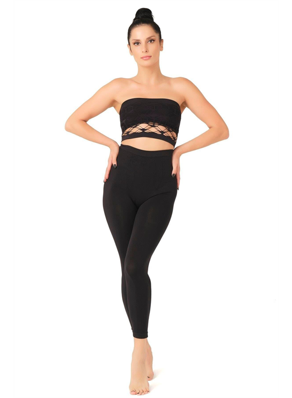 Siyah MI Emay 3810 Tayt Korse