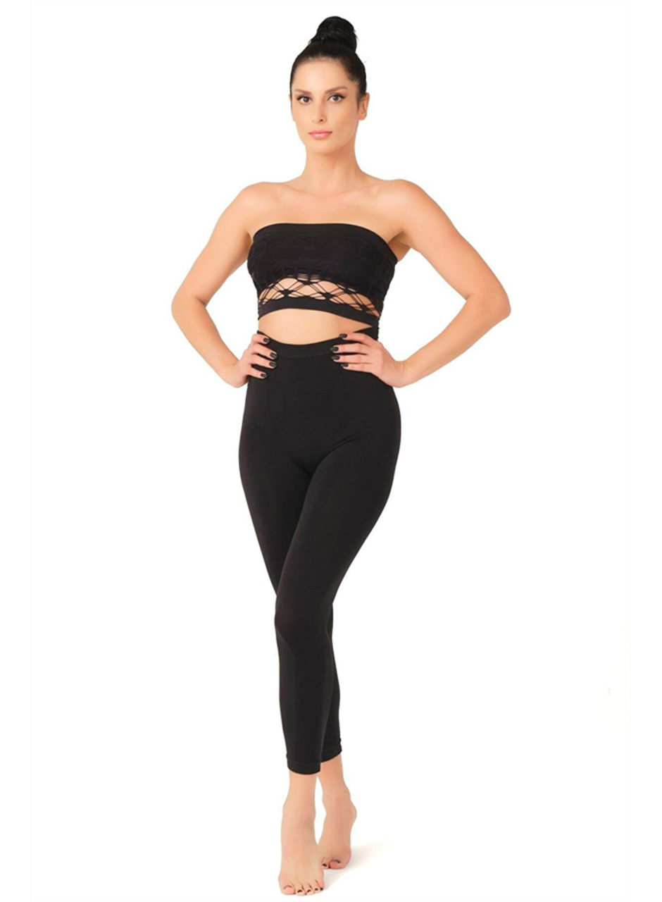 Siyah MI Emay 3810 Tayt Korse