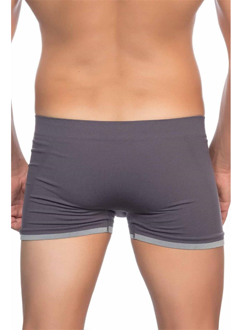 Antrasit MI Emay 2104 Soft Erkek Boxer