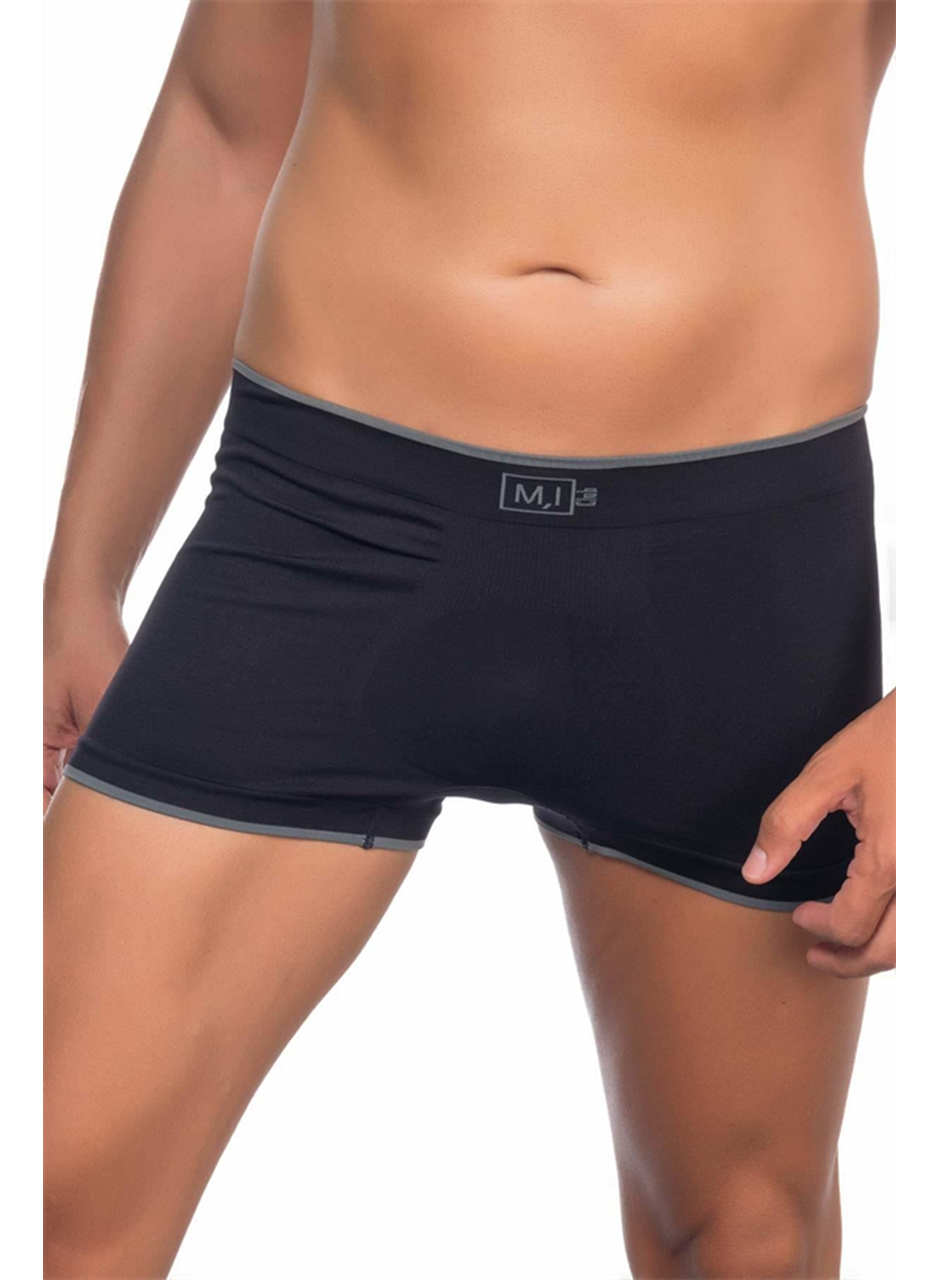 Siyah MI Emay 2103 Soft Erkek Boxer