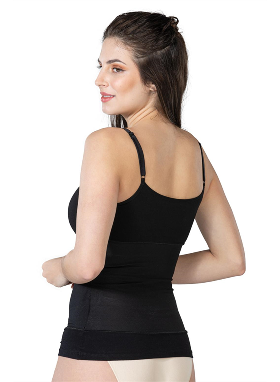 Siyah MI Emay 1402 Modal Cotton Emzirme Atlet Korse