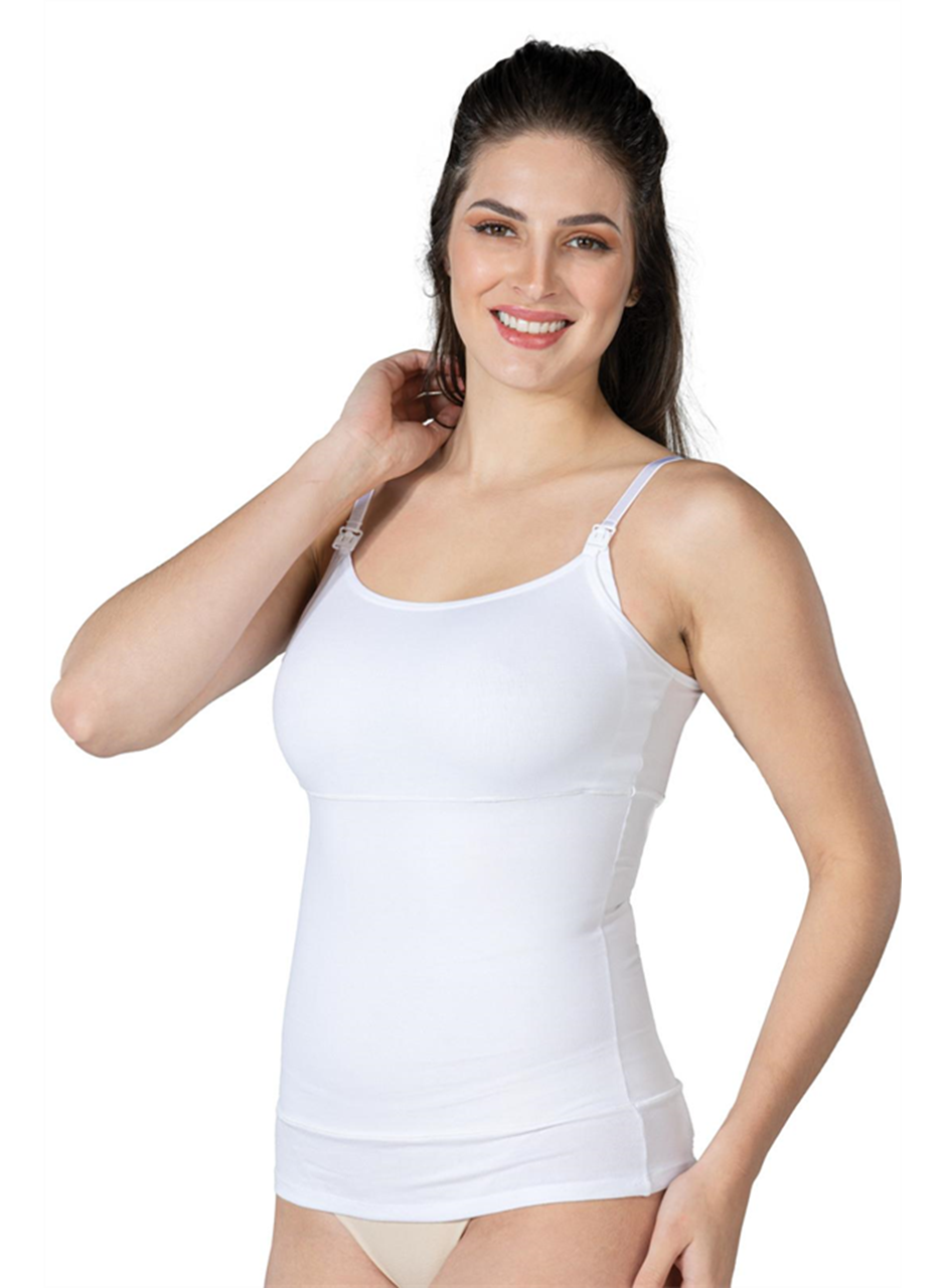 Beyaz MI Emay 1402 Modal Cotton Emzirme Atlet Korse