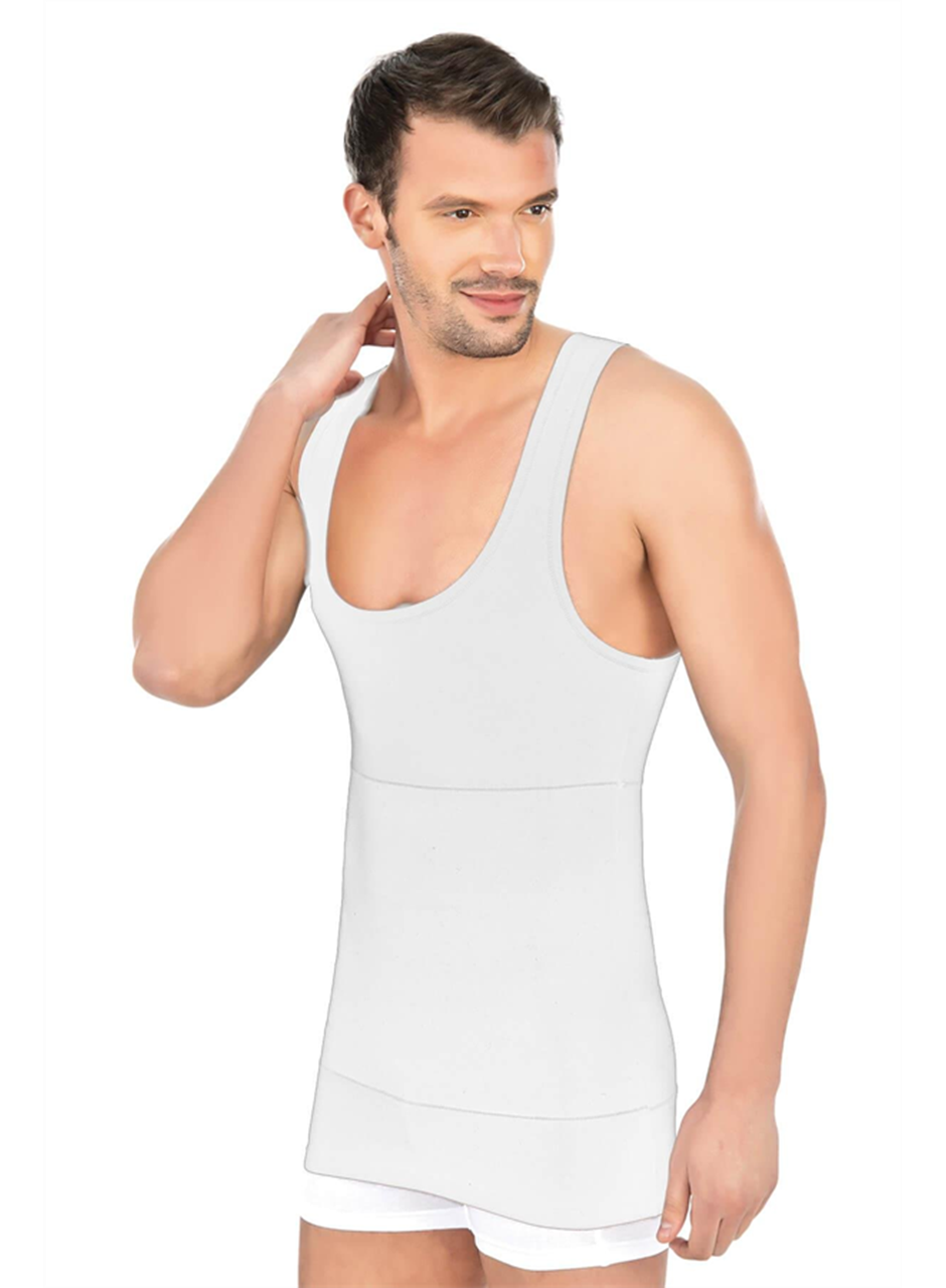 Beyaz MI Emay 1400 Modal Cotton Erkek Atlet Korse