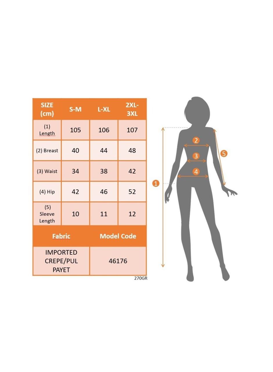 Kadın Kısa Kollu Kruvaze Yakalı ışıltı Detaylı Midi Ithal Krep Elbise