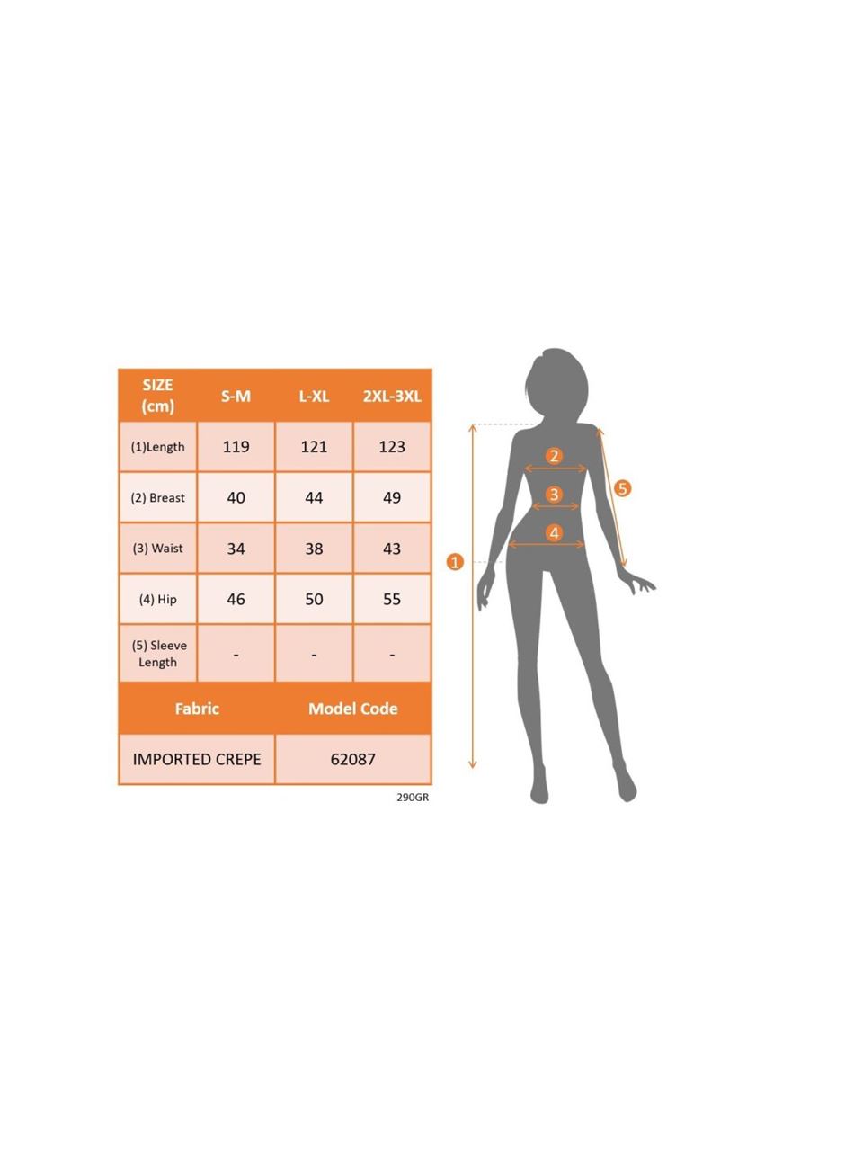 Kadın Askılı V Yakalı önden Fırfırlı Uzun Ithal Krep Elbise