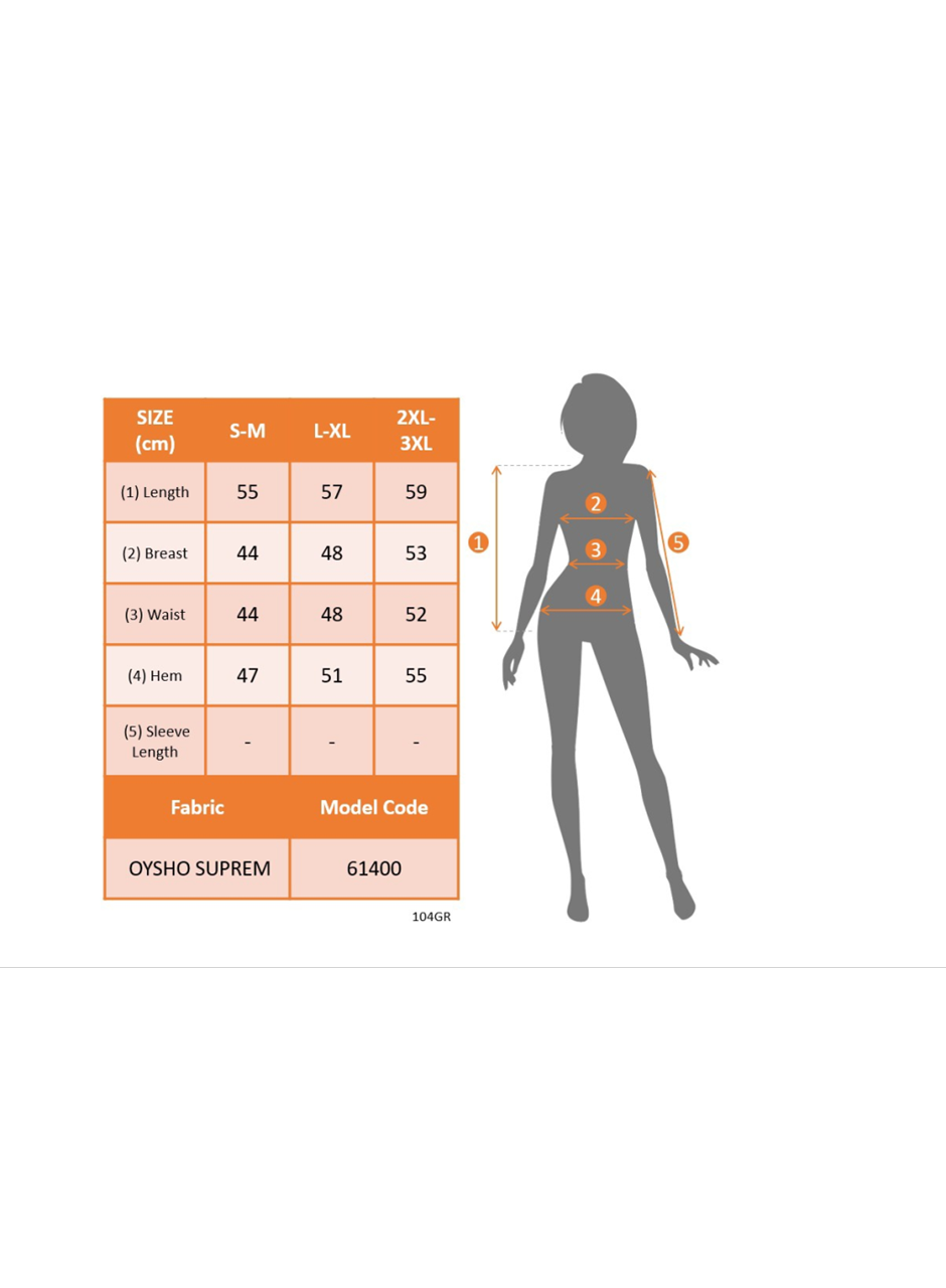 Kadın Kolsuz Balıkçı Yaka Desenli Süprem Bluz