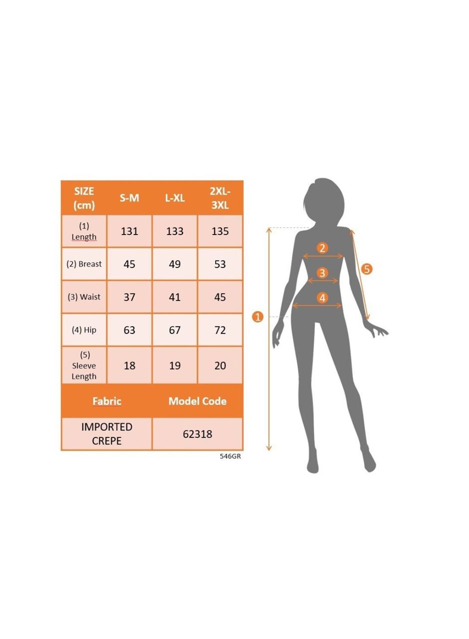 Kadın Kısa Kollu V Yakalı Pileli Uzun Janjan Krep Elbise