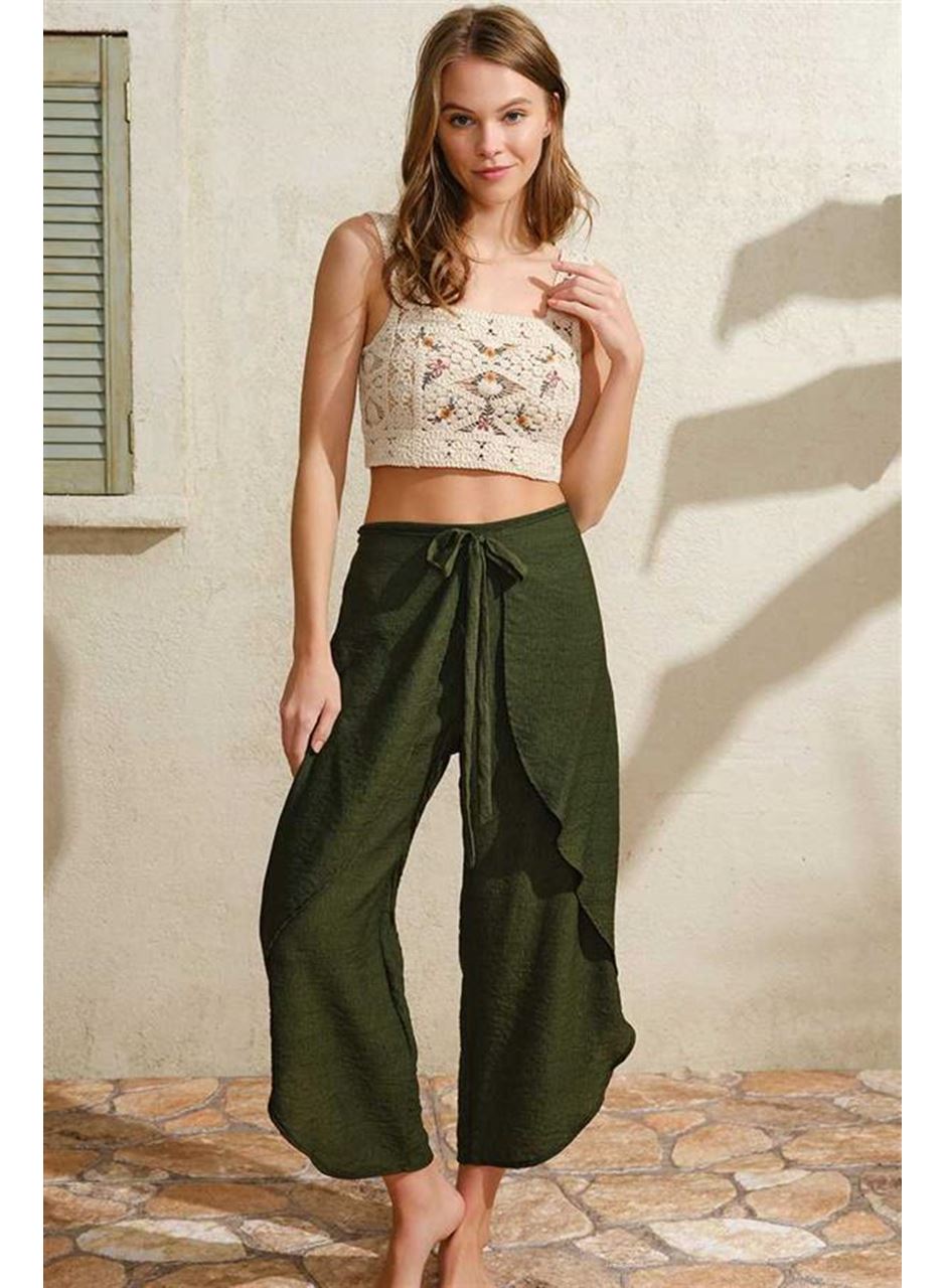 Kalın Askılı Oyuk U Yaka Kadın Cotton Düz Yazlık Uzun Dantel Detaylı Pijama Takımı Anıl 9811