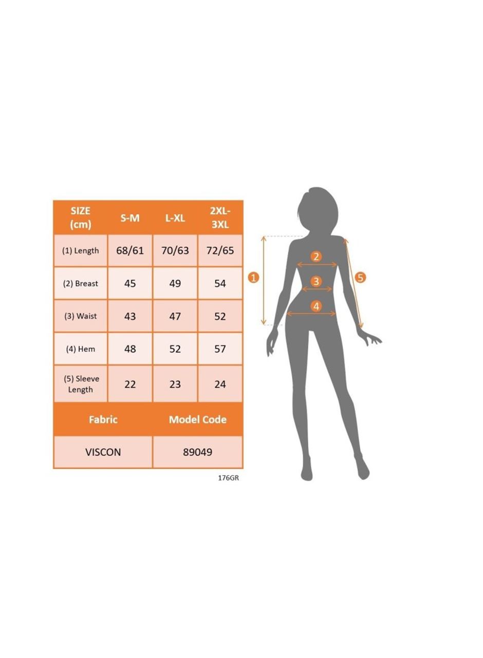 Kadın Kısa Kollu Bisiklet Yaka Viskon Bluz