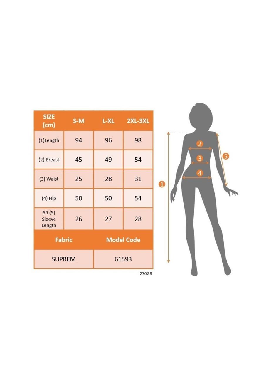 Kadın Kısa Kollu Yuvarlak Yaka Beli Kuşaklı Geometrik Desenli Süprem Elbise