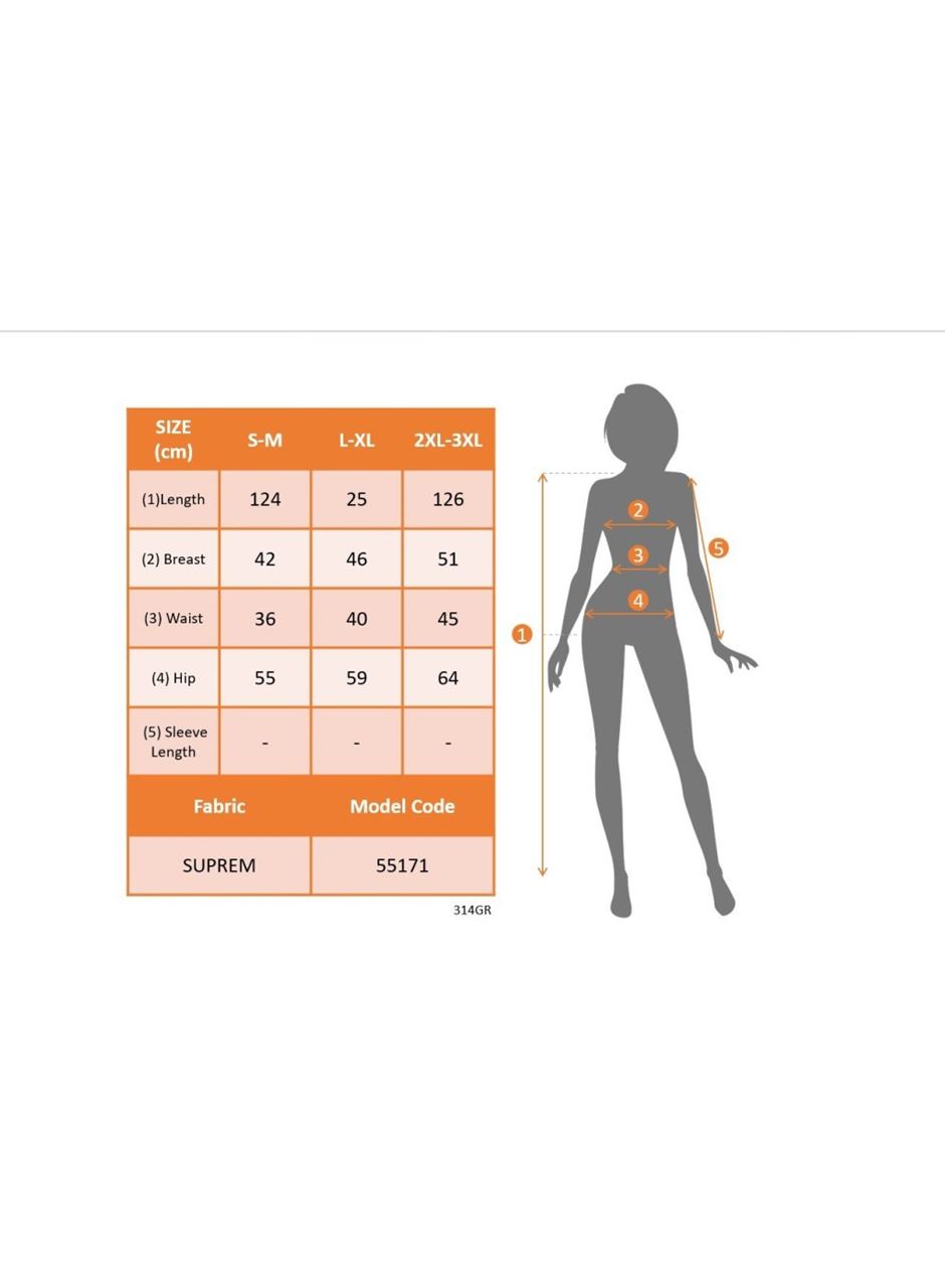 Kadın Askılı Geniş V Yakalı Sırttan Bağlamalı Yırtmaçlı Süprem Elbise