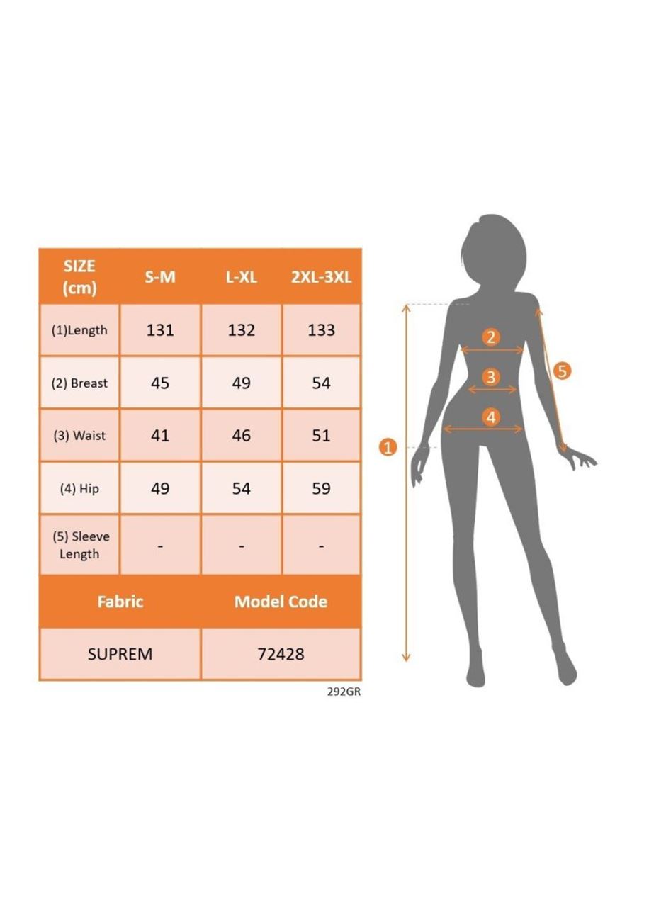 Kadın Ip Askılı V Yakalı Desenli Uzun Süprem Elbise