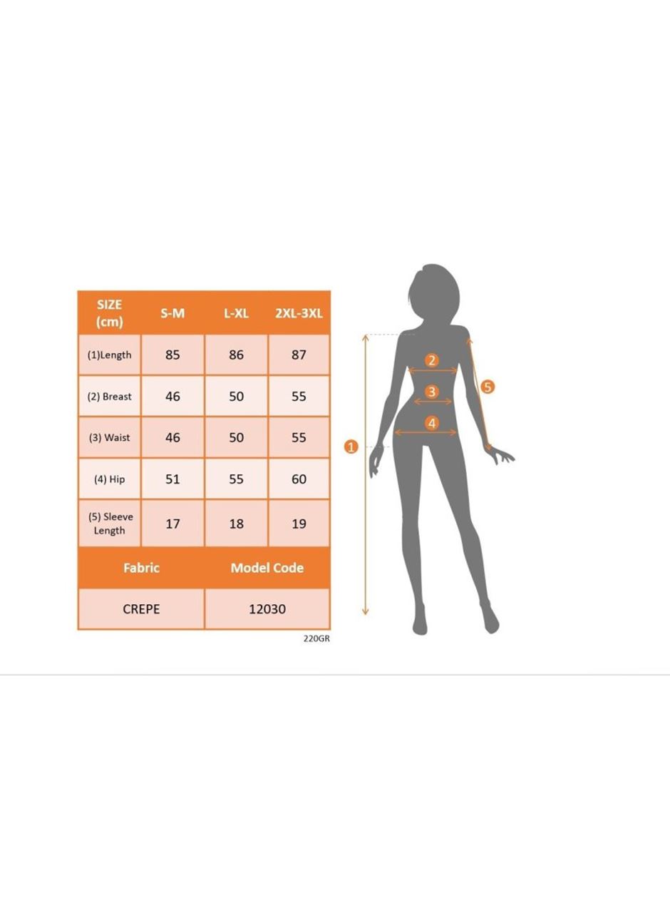 Kadın Kısa Kollu Yuvarlak Yakalı Kontrast Manset Detaylı Kısa Janjan Krep Elbise