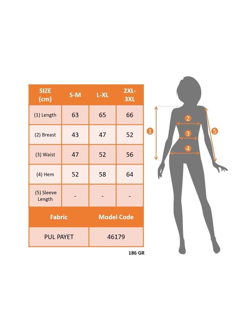 Kadın Askılı V Yakalı Pulpayetli Bluz