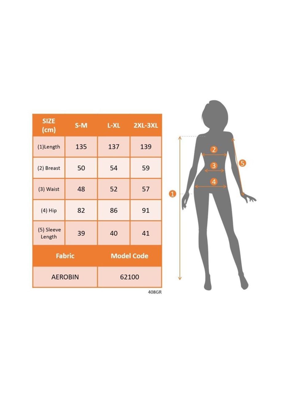 Kadın Truvakar Kollu V Yakalı Yırtmaçlı Uzun Aerobin Elbise