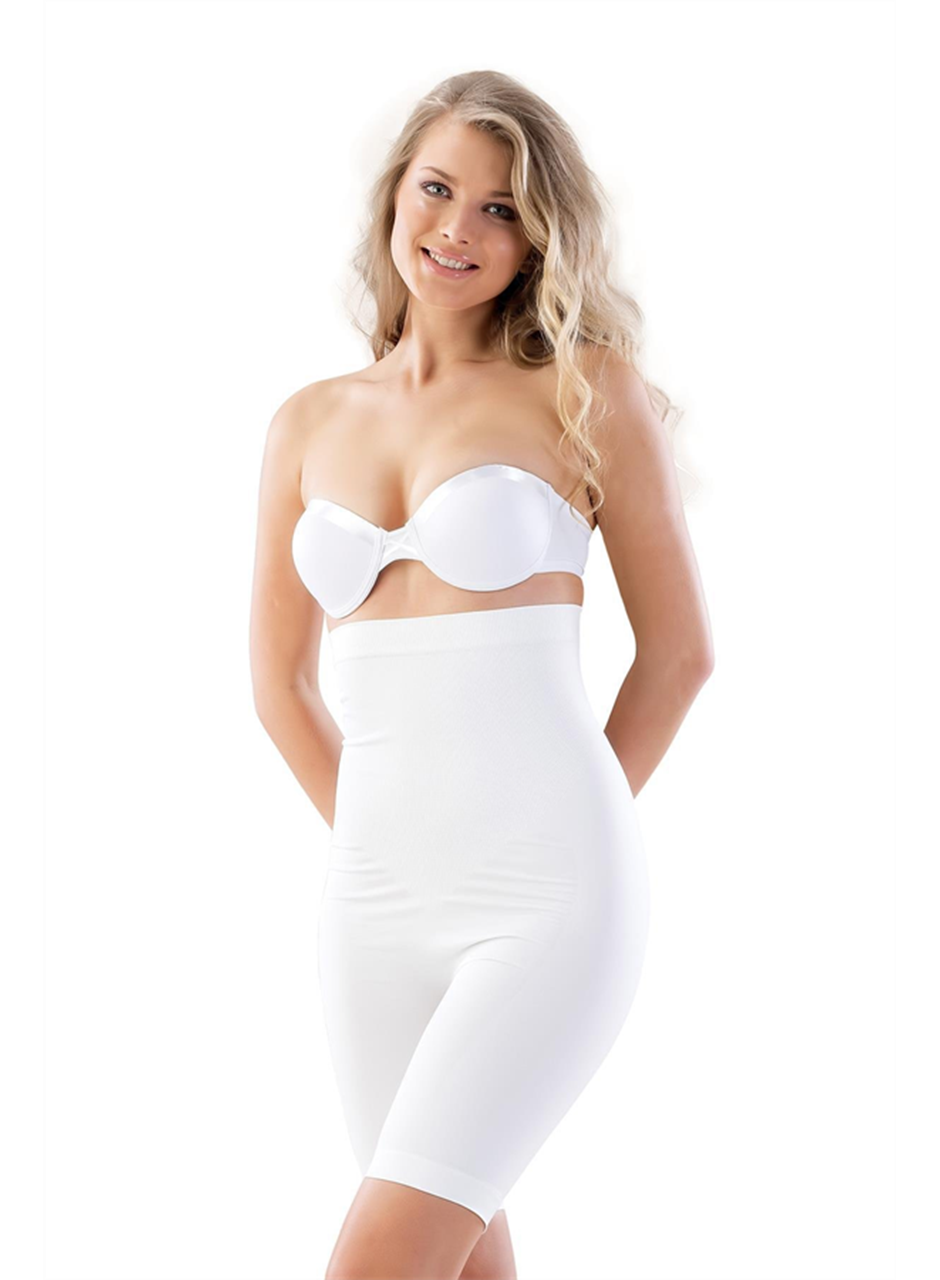 Beyaz MI Emay 2006 Yüksek Bel Uzun Paçalı Korse