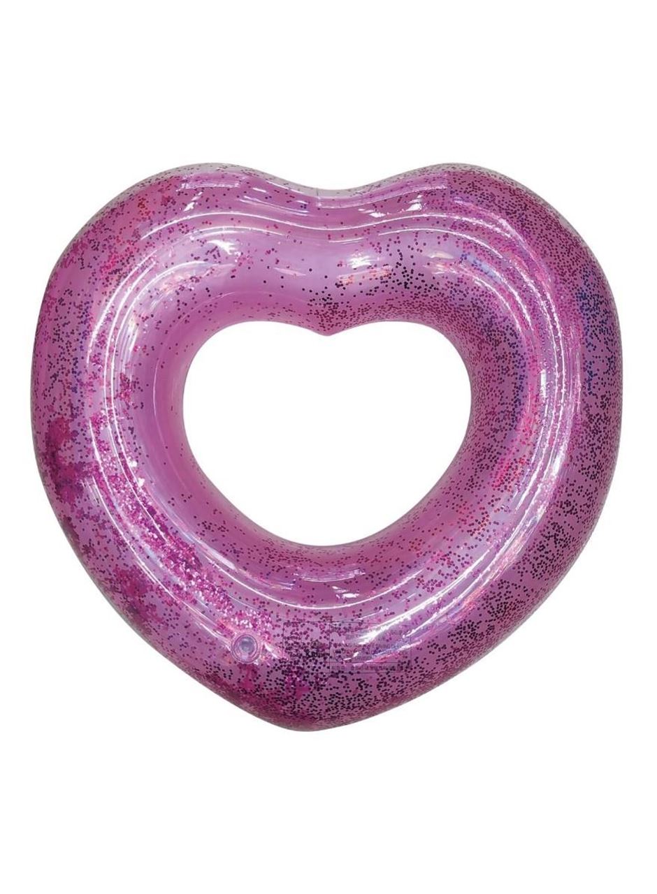 Kalp Desenli Simit 65 cm - 1909017 - Pembe