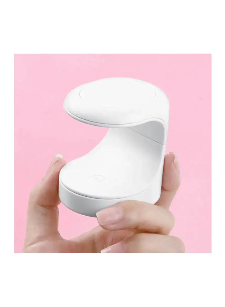 Mini Uv Led Işık Oje Tırnak Kurutucu Tasarımlı Express Protez Tırnak Kiti Kurutma Cilası (