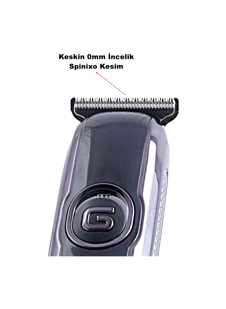 Rf-605 Profesyonel Saç & Sakal Ense Kesme Makinesi (