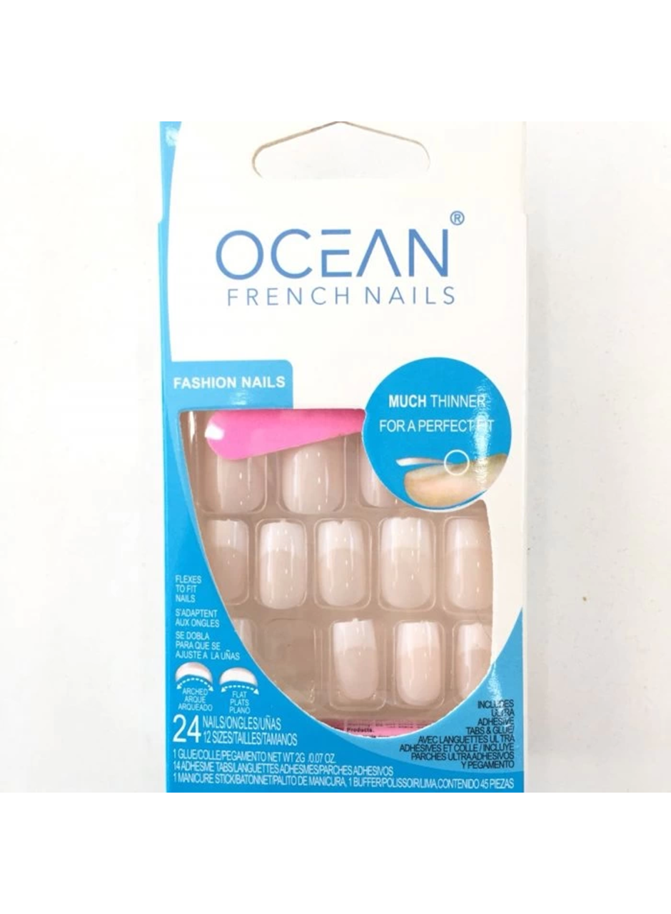 Pembe Takma Tırnak (kalın French) 191 (