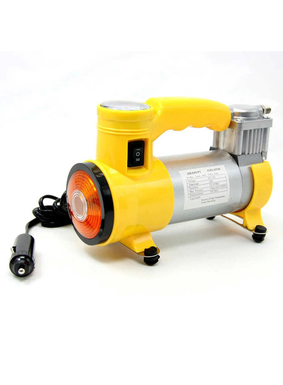 Hava Kompresörü Mini Şişirme ve Aydınlatma Araç Lastik Pompası (