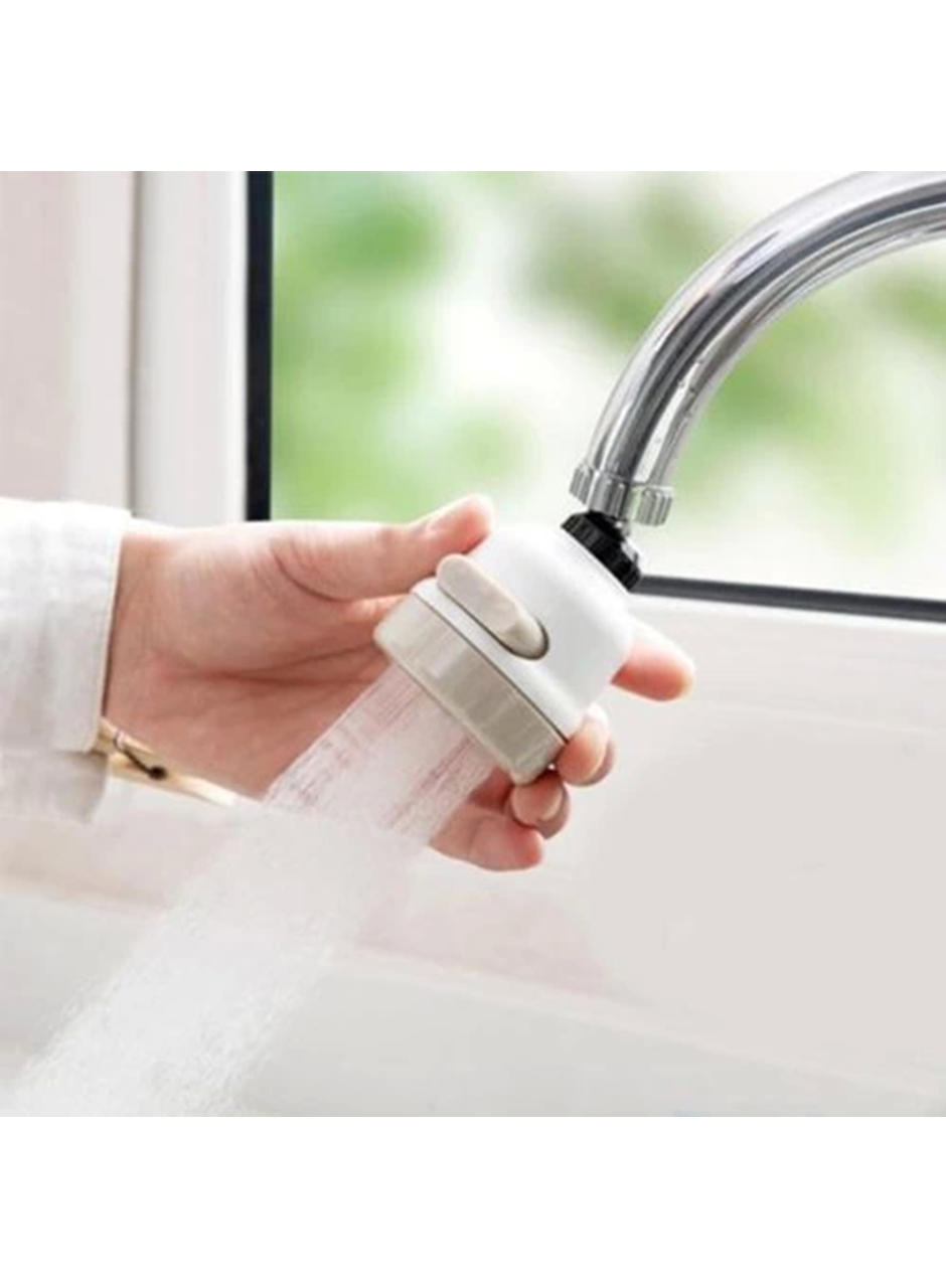 3 Fonksiyonlu Oynar Musluk Başlığı Tüm Musluklara Uyumlu (