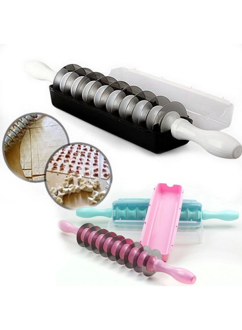 Pratik 9 Bıçaklı Mantı Kesme Merdanesi (