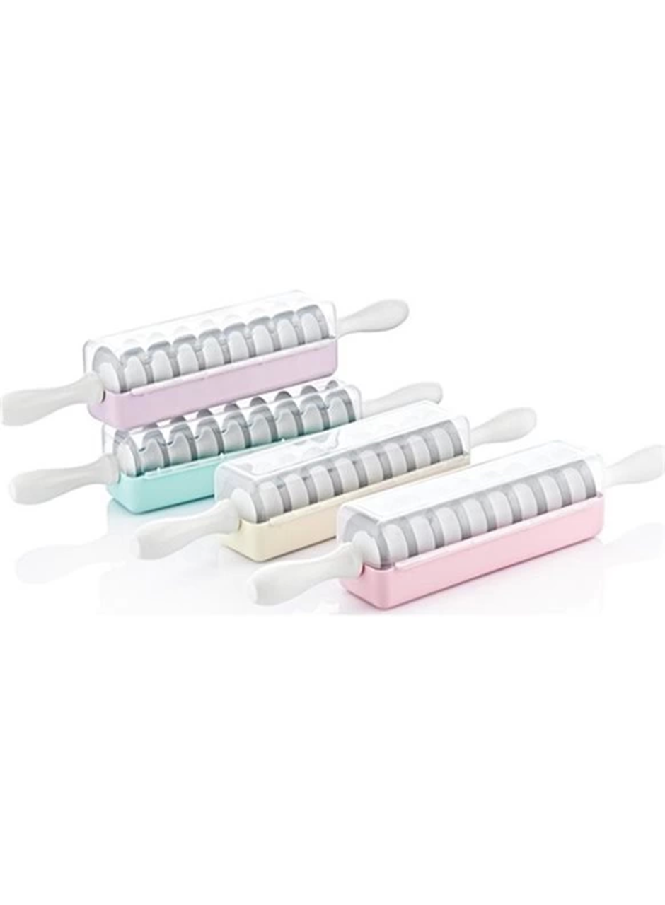 Pratik 9 Bıçaklı Mantı Kesme Merdanesi (