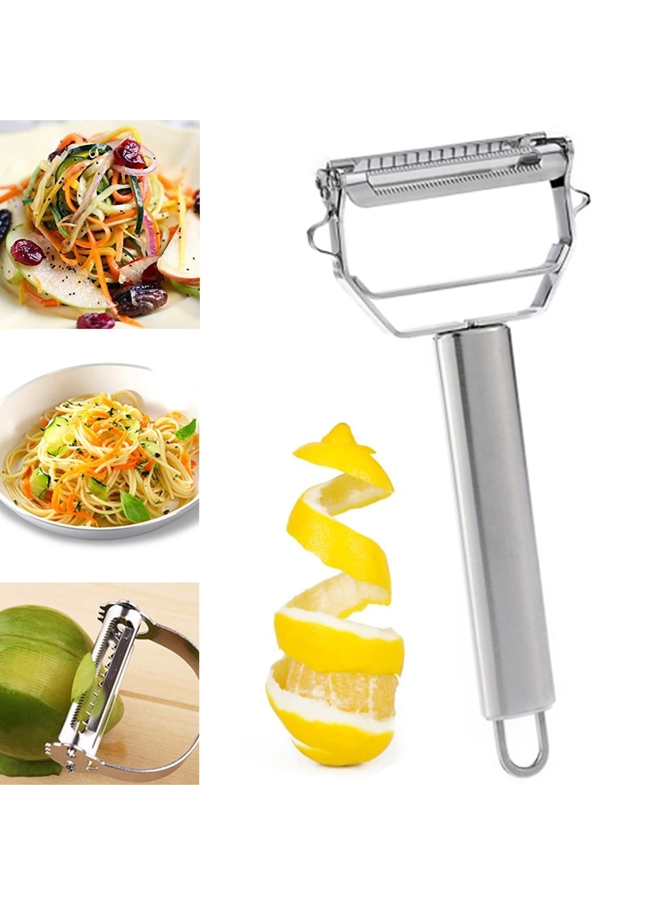 Çift Taraflı Pratik Meyve Sebze Soyucu Doğrayıcı (