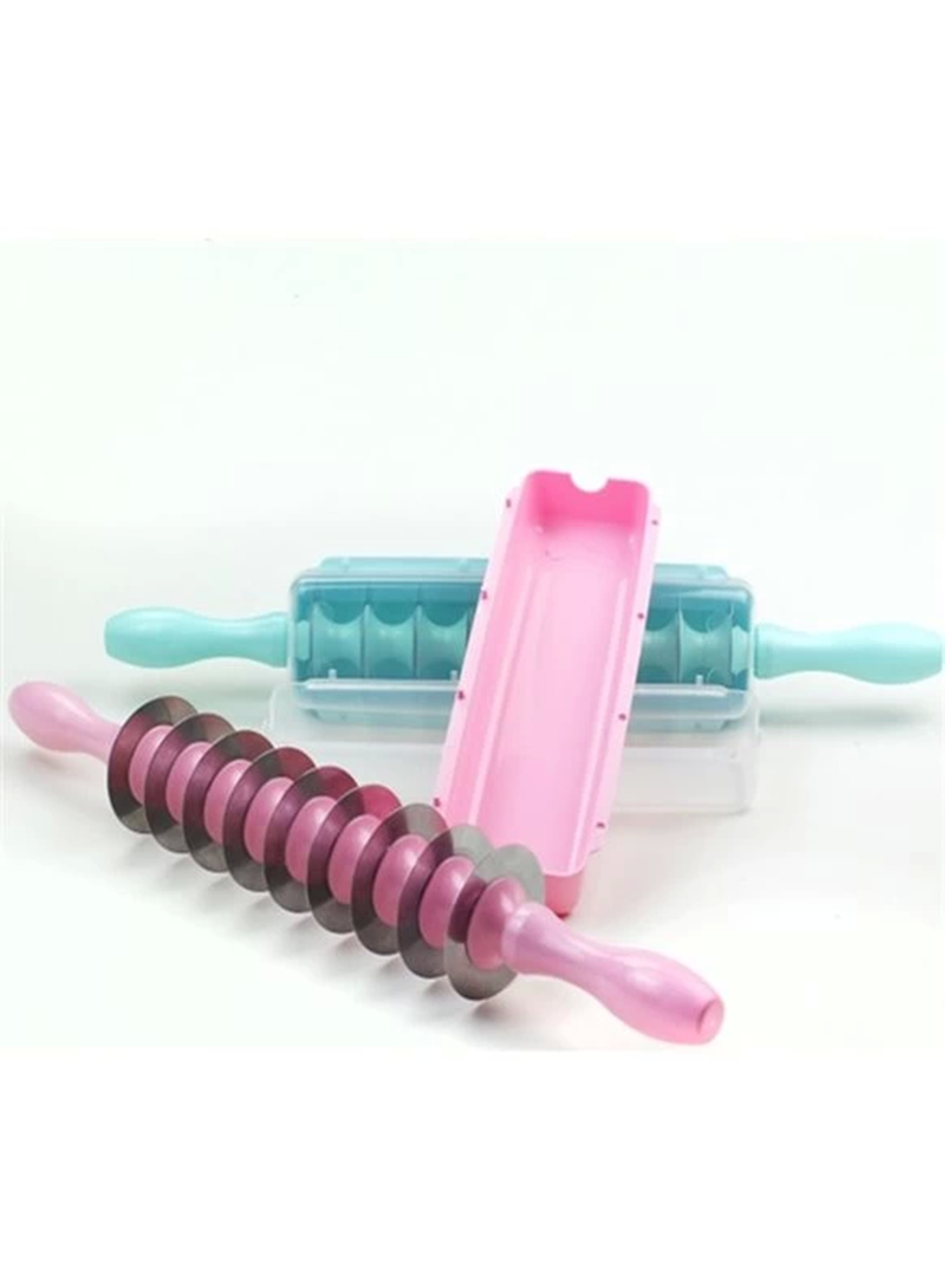 Pratik 9 Bıçaklı Mantı Kesme Merdanesi (