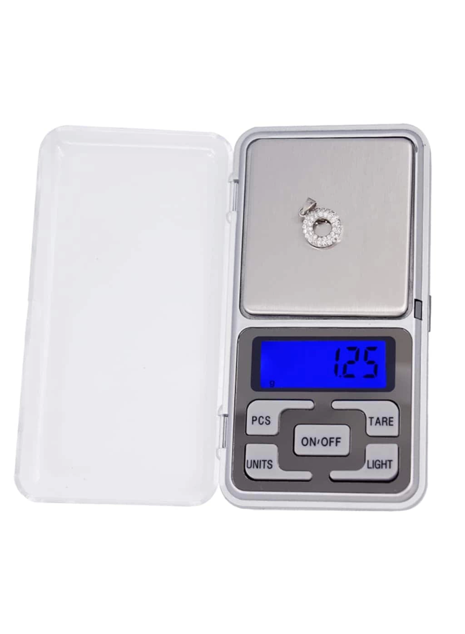 Crown Dijital Göstergeli Hassas Elektronik Kuyumcu Cep Terazisi (500 Gr-0.01) (