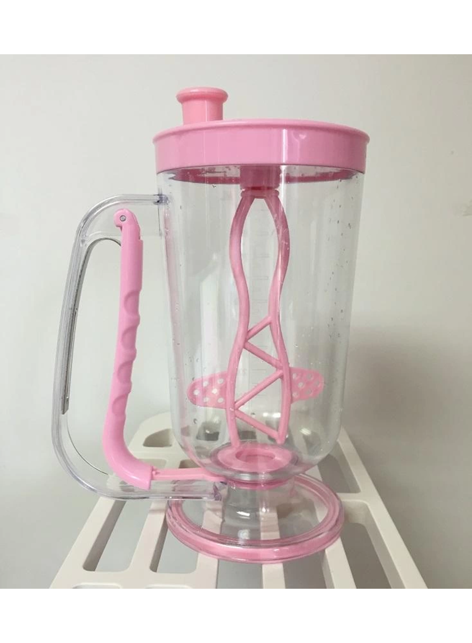 Pratik Ölçekli Kolay Pankek Kek Krep Akıtma Yapma Makinesi Karıştırıcı (